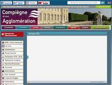 Tablet Screenshot of mairie-compiegne.fr